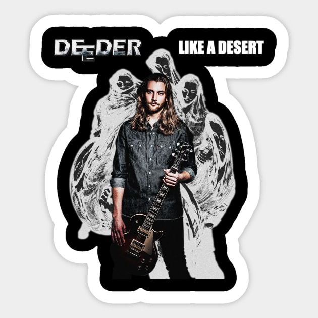 Like A Desert Artwork Sticker by Deeder